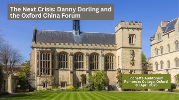 The Next Crisis: Danny Dorling and the Oxford China Forum