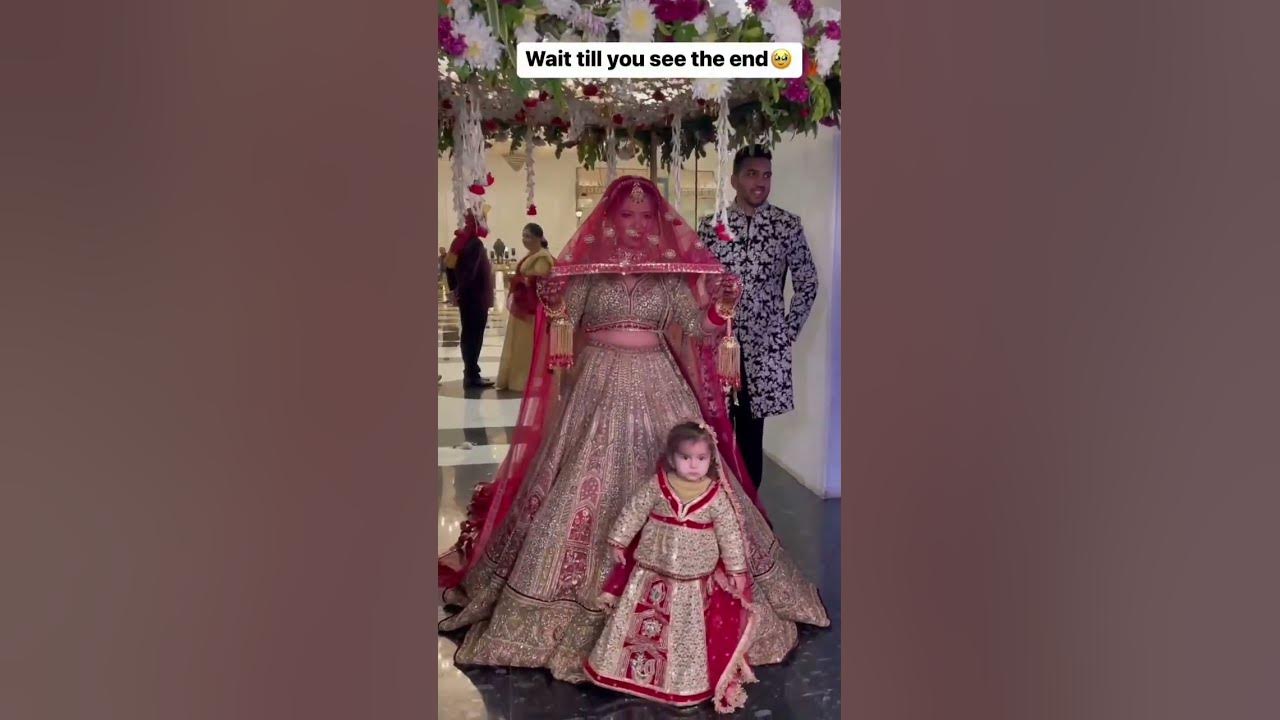 ❤️ Bridal dulhan entry😍aj sajeya song🥰 #shorts #virelvideo #ytshorts