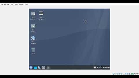Q4OS Running   Oracle VM VirtualBox 2020
