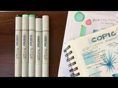 Copic  markers Introduction