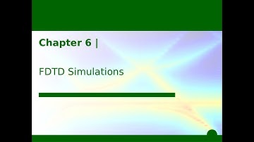 Nanophotonics & Plasmonics - Ch. 6 | Photonic Crystals (FDTD)