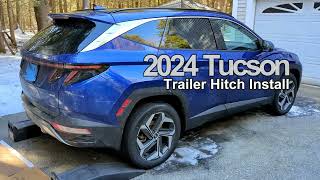 2024 Hyundai Tucson Hitch Install