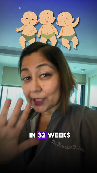 Doctor Explains Mommy’s Big Tummy #triplets #pregnant #twins #IVF