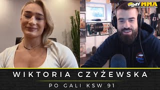 WIKTORIA CZYŻEWSKA | KSW 91 w Libercu | Wygrana z Castkovą | Bonus za KO? | Adamek czy Mamed?