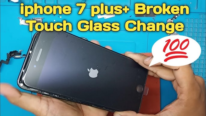 How To Replace A Shattered Iphone 7 Plus Screen - Youtube