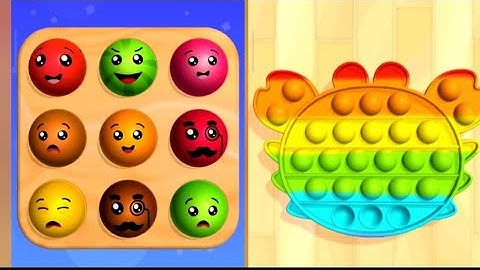 Satisfying Pop it 3D ASMR for stress relief Gameplay 💥#relaxing #popit #popular #fidget #trends #top