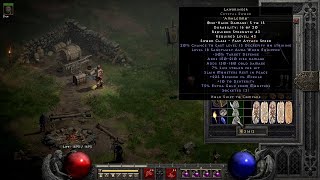 Making Lawbringer Rune Word For Mercenary - Diablo 2 Resurrected