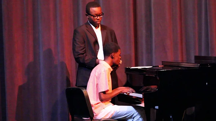 Eleventh grader Timothy Garner Performed Two Songs...