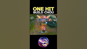 😱 WATCH THIS - BEST BUILD CHOU 2024❓(ONE HIT) ~ MLBB 🔥 #mobilelegends #onehitbuild #chou #shorts