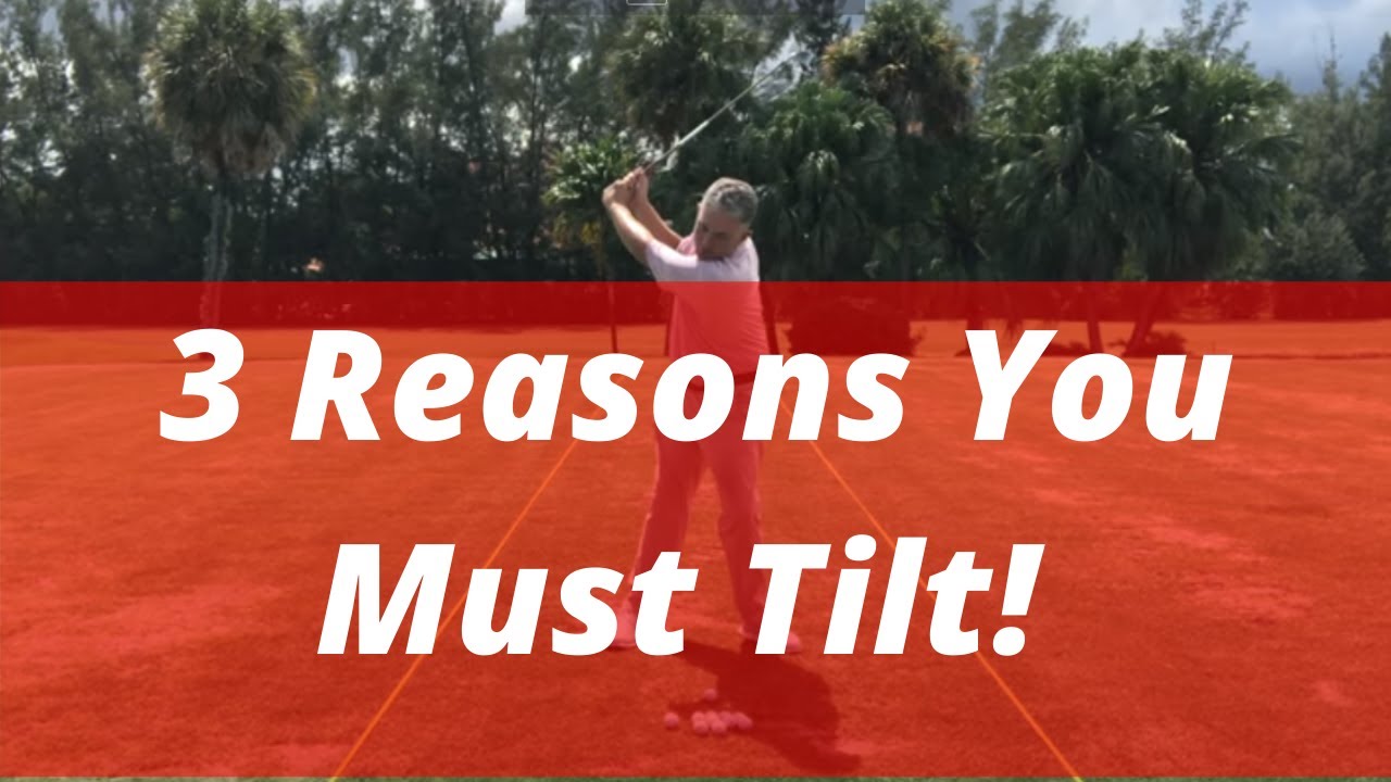 3 Reasons Why You must Tilt in your Golf Swing! PGA Professional Jess Frank