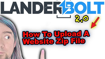 Landerbolt Review Update and Overview | How to upload a website zip file