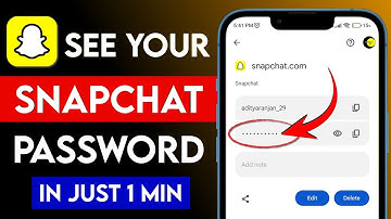 How to See your SnapChat Account Password 2025 | How to Check SnapChat Password