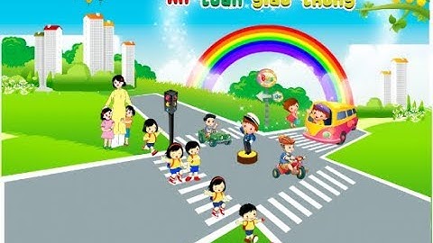 Chia sẻ file thiết kế An Toàn Giao Thông - Mầm Non file Corel 12 -  Quảng Cáo Yên Bái