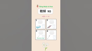 JLPT N5 LISTENING - Luyện nghe JLPT N5 #jlptn5 #nattestn5 #choukain5 #nghen5 #shadowingn5 #shorts