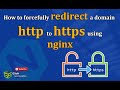 How to redirect all http requests to https using nginx web server | step by step tutorial
