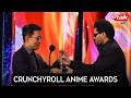 The Weeknd presents the Anime of the Year award to ‘My Hero Academia’