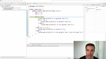 COMP1010 Video 8 - Control Flow and Debugging