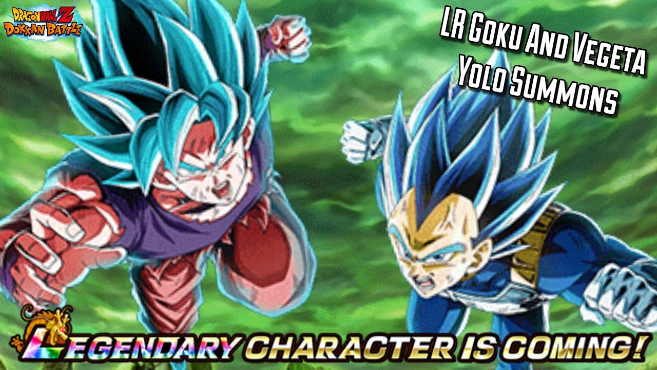 LR Goku And Vegeta YOLO Summons, Finally Something Good (Dokkan Battle ...