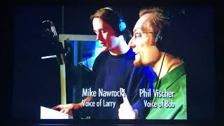 Phil Vischer and Mike Nawrocki recording VeggieTales | Lukegoldstonofficial