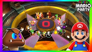 Super Mario Party Minigames Goomba vs Luigi vs Mario vs Dry bones