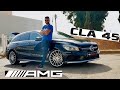 Mercedes CLA 45🔥🚀 test drive, launch control, sound, Alger مرسيدس سي ال اي 45 ،صوت الوحش الالماني