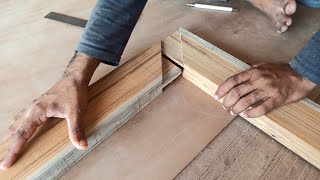 sagwan door कैसे बनाते है katre में ? how to make wooden door#mdfurniturespace screenshot 3