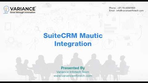Suitecrm integration with Mautic