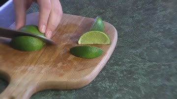 How To Cut Lime Wedges