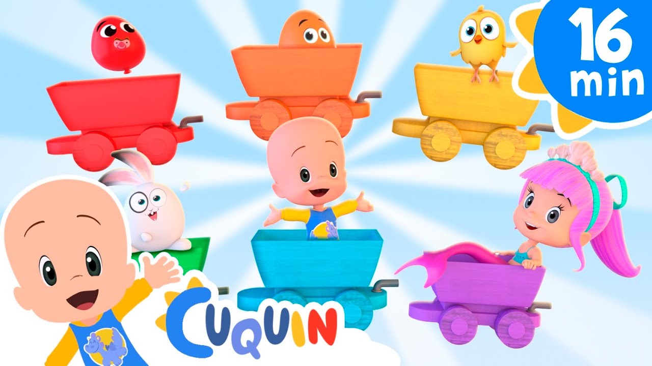 Vagones de colores | Cuquín - canciones y episodios