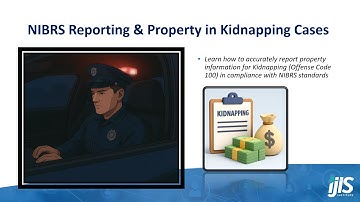 NIBRS Property & Reporting in Kidnapping Cases