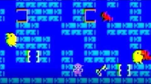 Tutankham Intellivision Gameplay