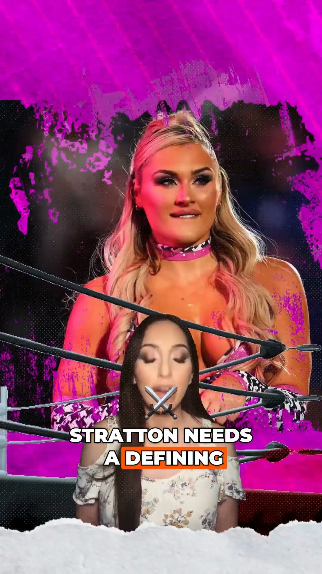 Tiffany Stratton vs Charlotte Flair in 2025? #WWE #TiffanyStratton #CharlotteFlair #shorts