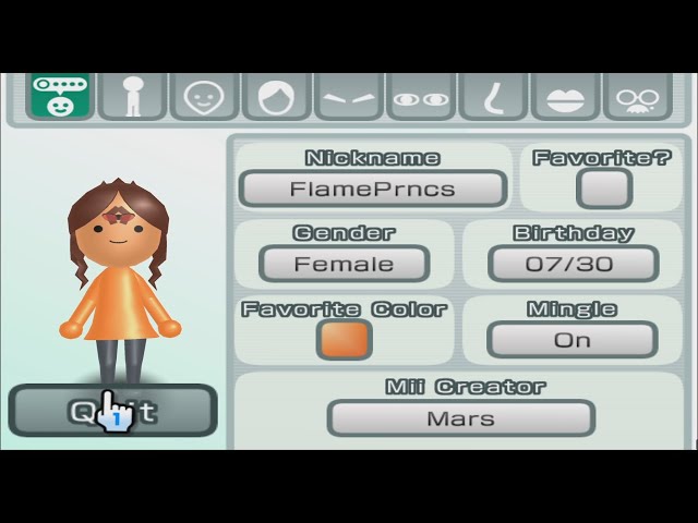 Flame Princess - Adventure Time - Mii 2400 - YouTube