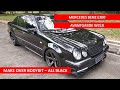 Mercedes Benz E200 Avantgarde W210  Make Over Body Kit - All Black