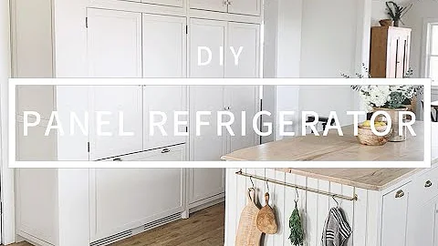 How to Add Panels To A Regular Refrigerator