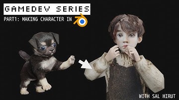 How to create character in blender? Third person game (Unity tutorial)