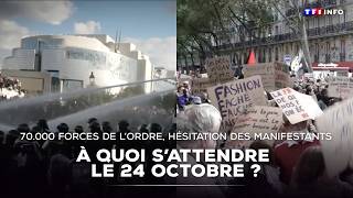 Mobilisations du 24 octobre, la grande inquiétude : le 20H de TF1 fait le point｜TF1 INFO