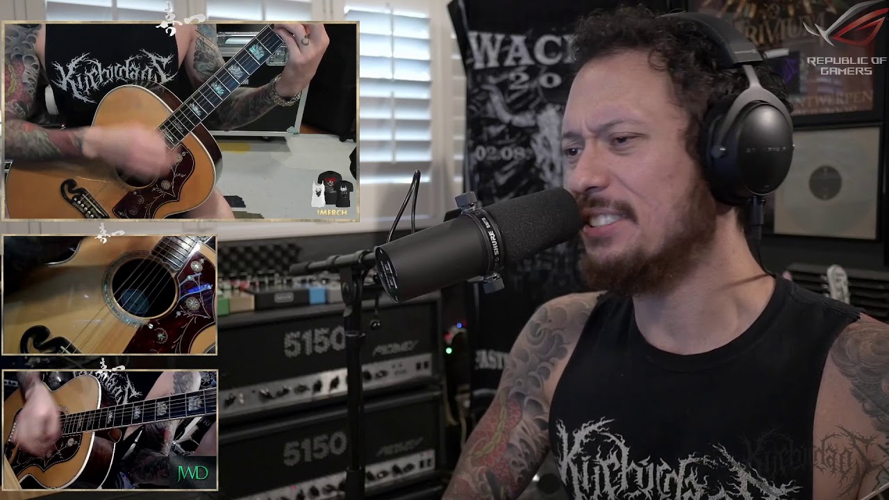 Matthew Kiichichaos Heafy I Trivium I Slipknot - Spiders I Acoustic Cover 