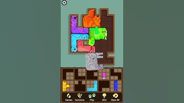 puzzle Cats gameplay walkthrough (iOS- Android)#gaming#puzzlecats #funny