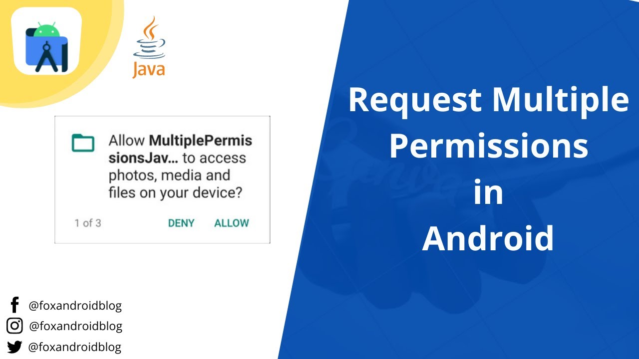 Java permissions