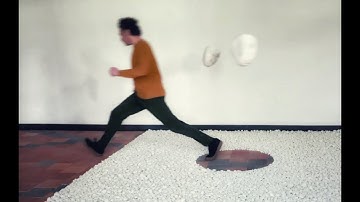 ORBIT - two stones dancing towards their final collision - Nick Steur