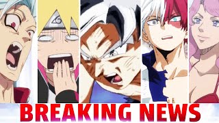 Politician ATTACKS DBZ & Anime, New 7 Deadly Sins Manga, My Hero Academia Anime, Most Watched Series