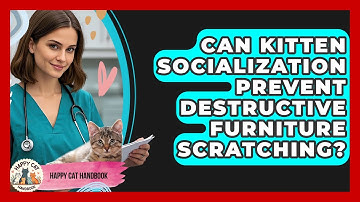 Can Kitten Socialization Prevent Destructive Furniture Scratching? - Happy Cat Handbook