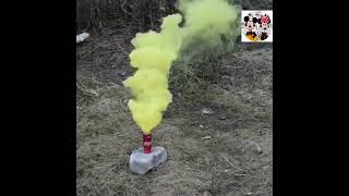 طريقة صنع الدخان الملون، دخان الوان