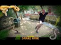 SNAKE outside SNAKE PARK?! | Chennai Snake Park 🐍