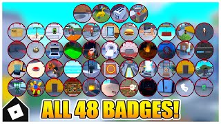 Death Sandbox - How to get ALL 48 DEATHS + BADGES!  [ROBLOX]