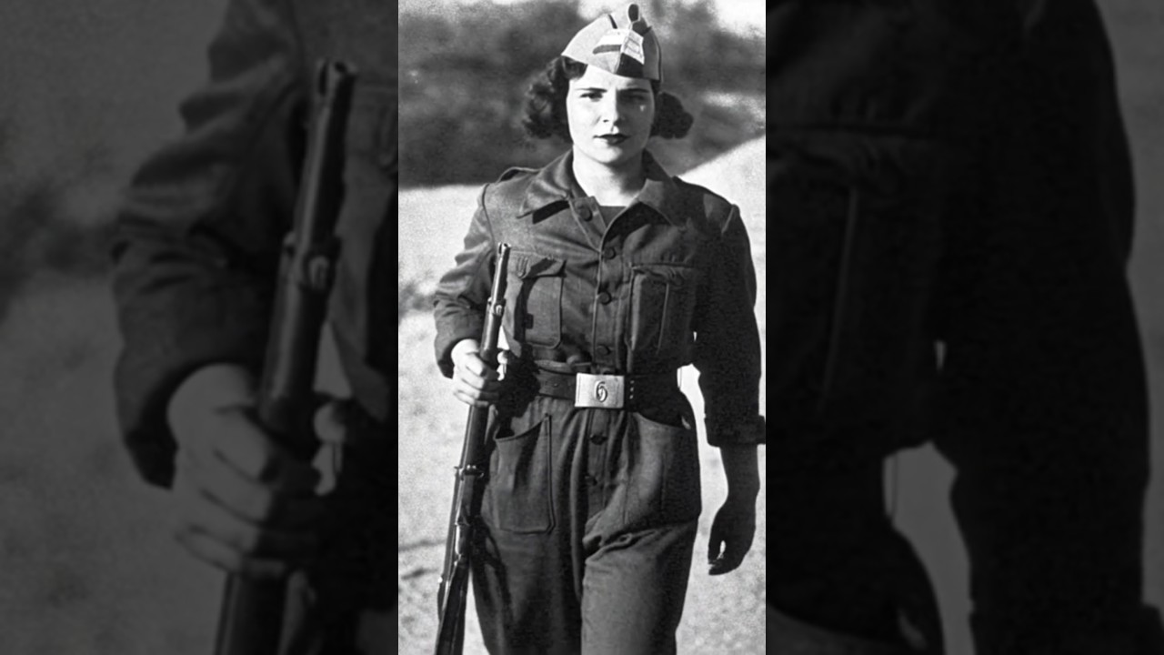 Esperanza Rodríguez, combatente antifascista na Galícia, 1936. Segunda Guerra ##war
