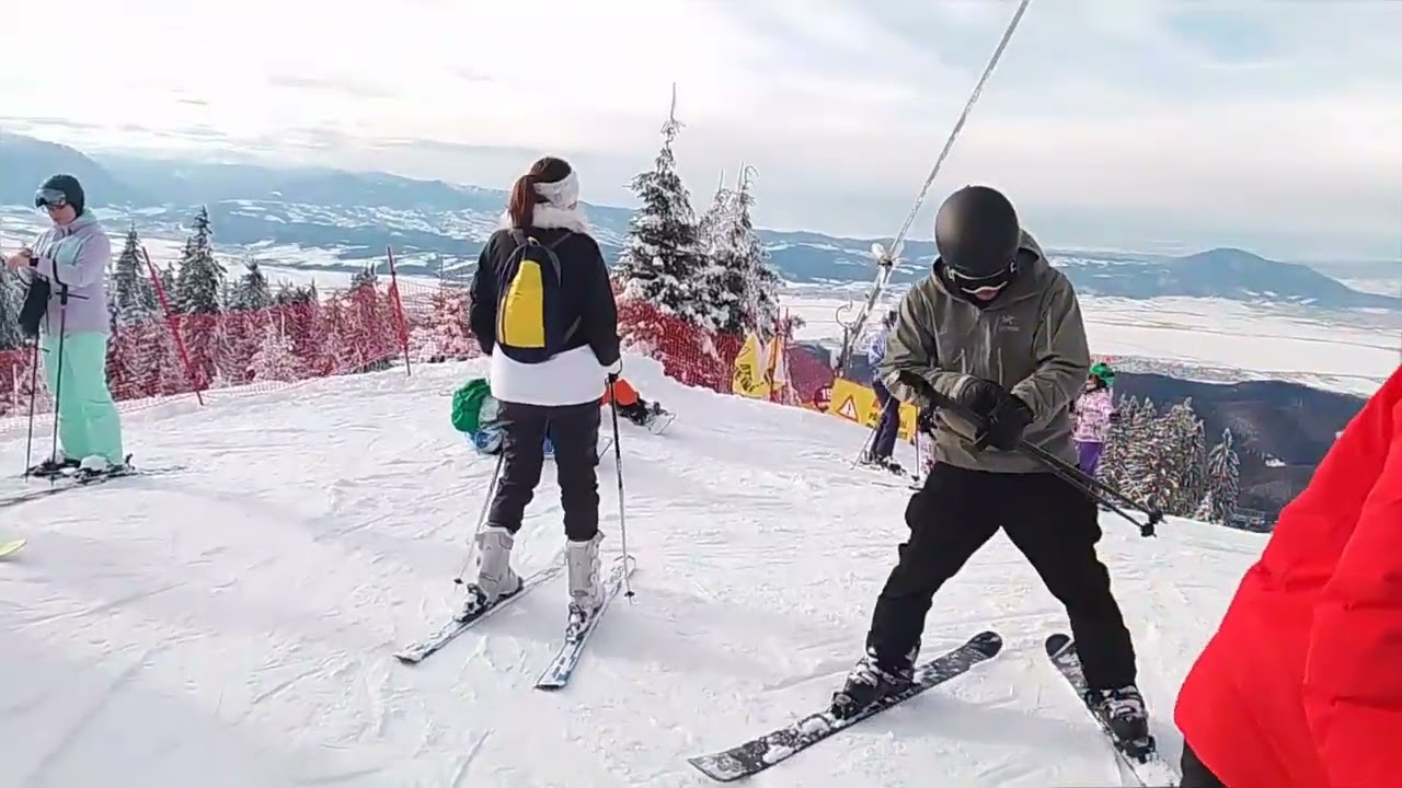 Poiana Brașov ski run 19 February 2026