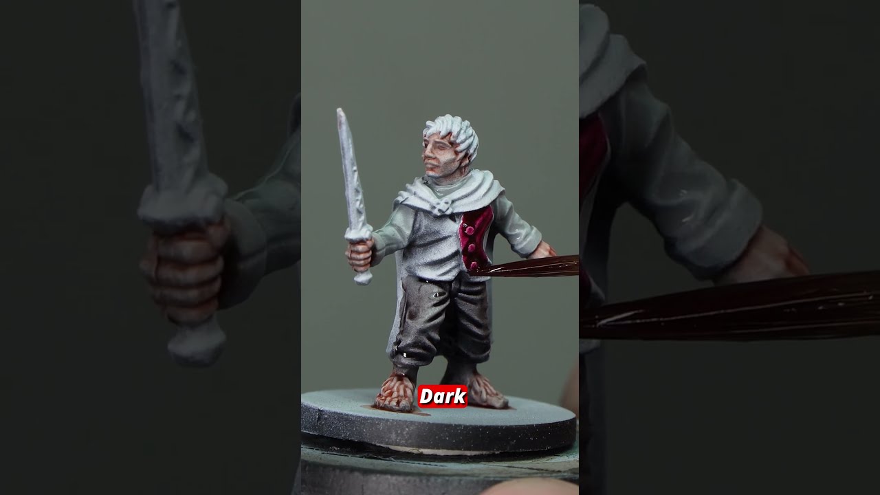 Paint Bilbo Fast LOTR Mini Tutorial Armypainter Miniature Lordoftherings Frodo