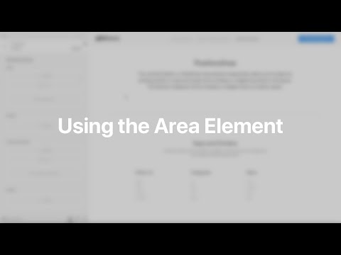 Using the Area Element | YOOtheme Documentation (WordPress)